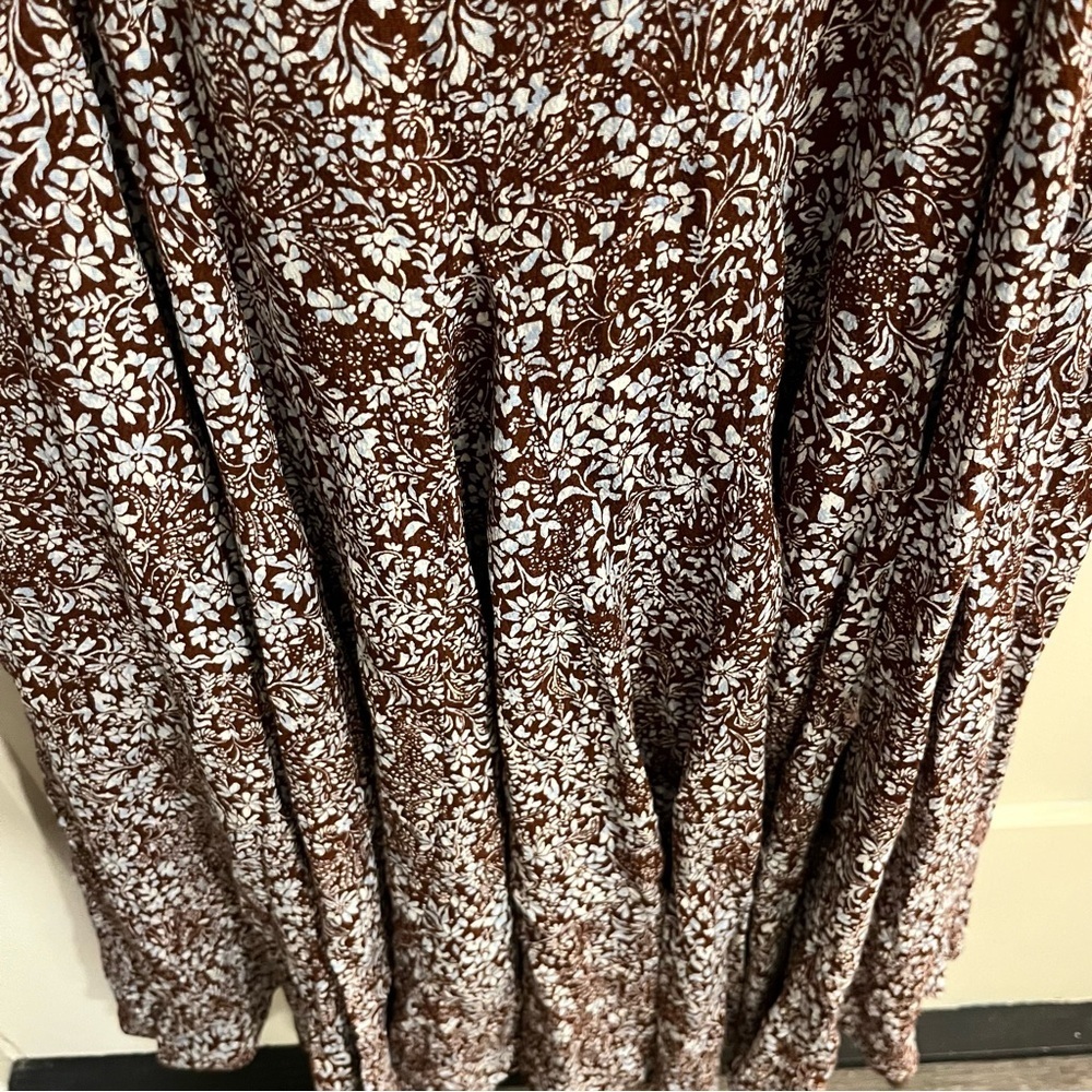 Madewell Square Neck Sleeveless Floral Maxi Dress 6 - Picture 7 of 13